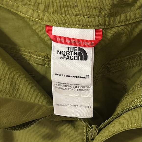 The North Face Women’s Horizon Sunnyside Convertible Hiking Shorts Size 6 Green - Picture 8 of 9